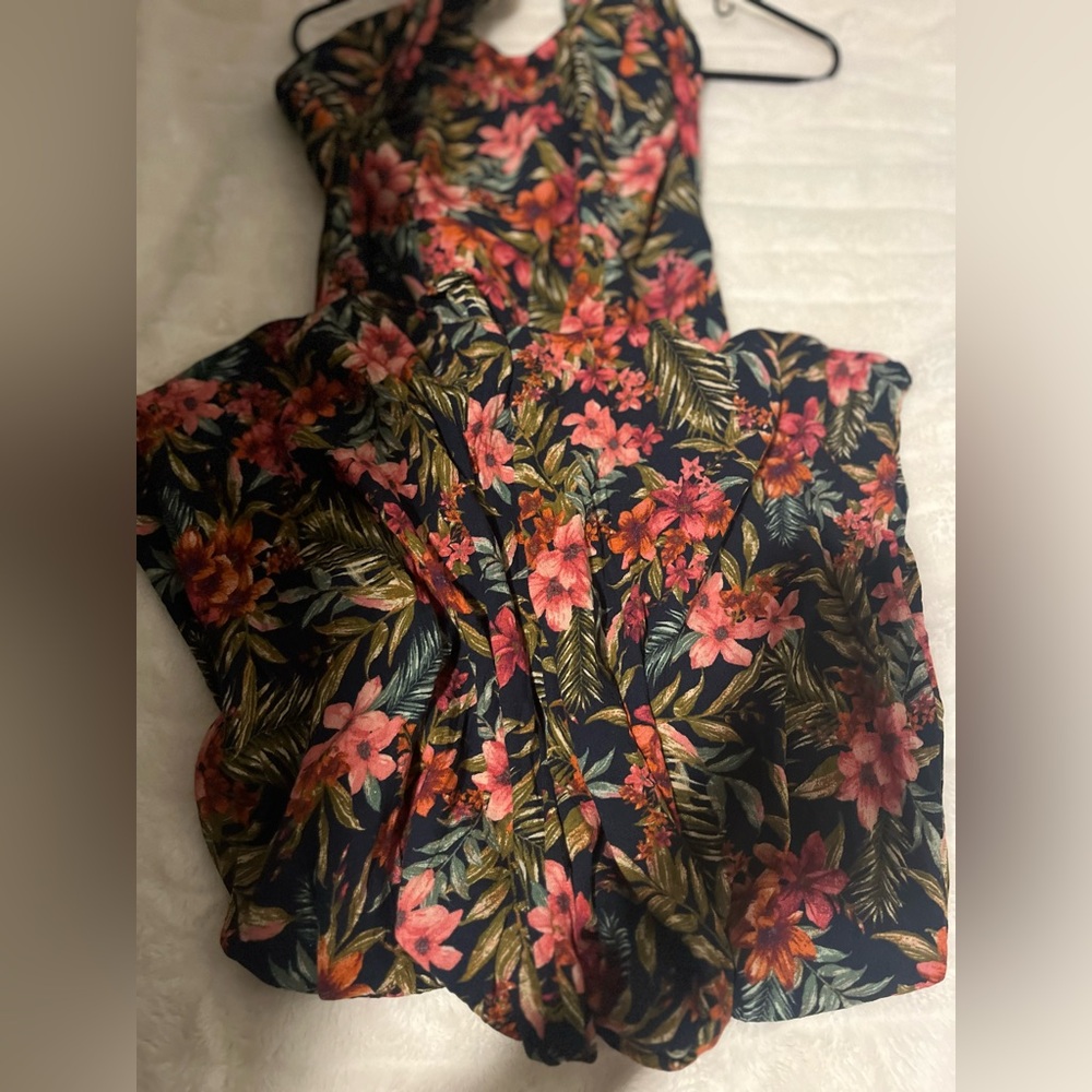 Floral Tropical Jumpsuit